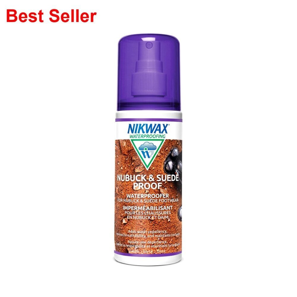 Spray-On Waterproofing for Nubuck & Suede Footwear, Restores DWR